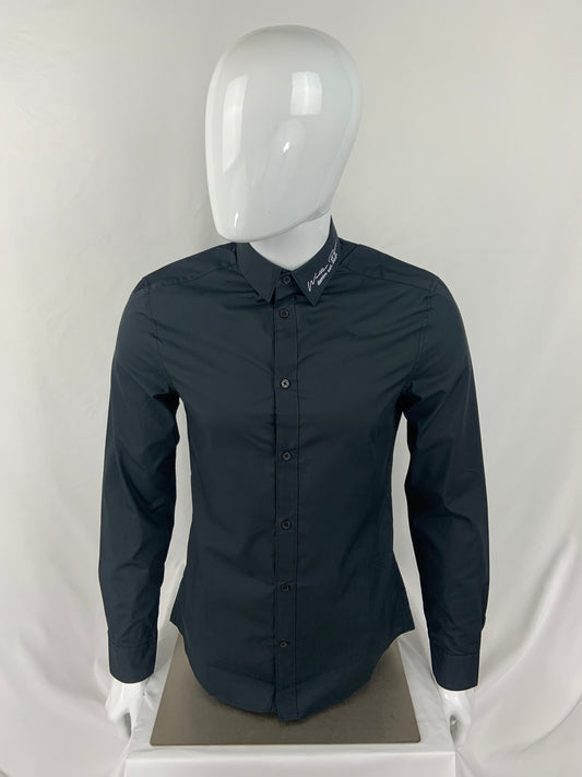 Slim-fit Button-Up BW