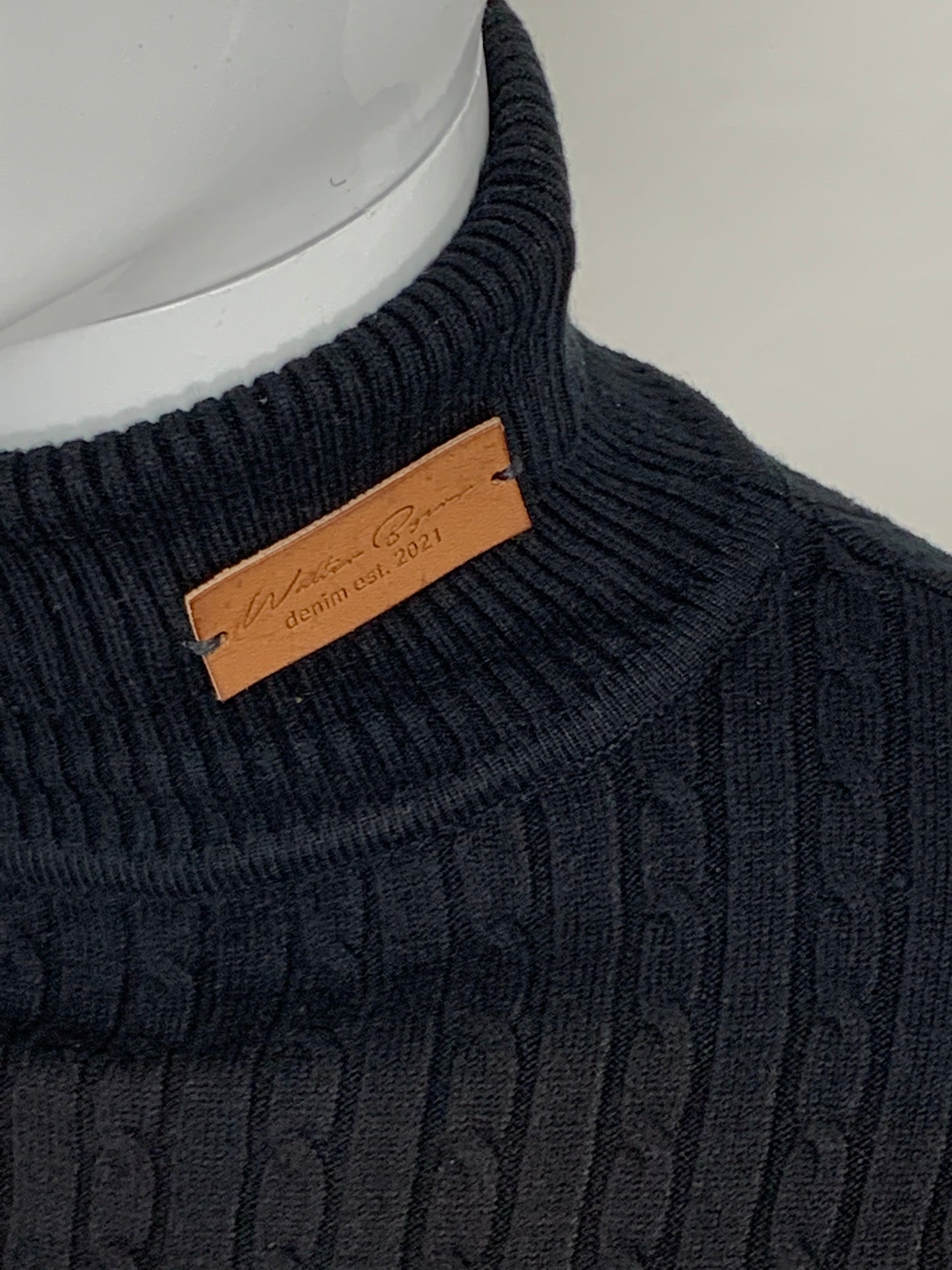 Black Turtle Neck Sweater