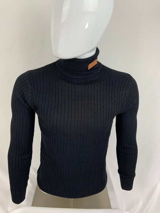 Black Turtle Neck Sweater